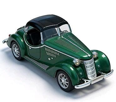 kinder stranger things: Retro üslubda mini model avtomobil - Klassik yol kabrioletinin — 1