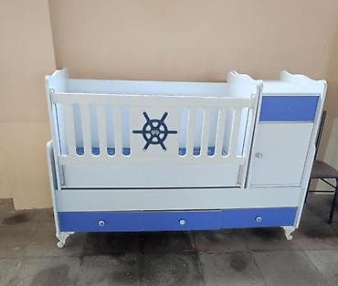 Oğlan və qız üçün, Dördbucaq, Beşik, Dəstsiz, Matrassız, Yellənmə mexanizmsiz