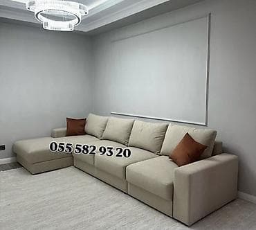 hacioglu mebel fabriki: Künc divan, Qonaq otağı üçün, Parça, Açılmayan — 4