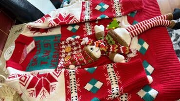 Çəngəllər: Məhsul: Yeni il temalı trikotaj sviterlər - Brend: ZeZe Collection — 8