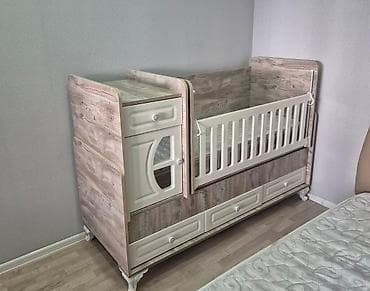matras aliram: Oğlan və qız üçün, Dördbucaq, Beşik, Dəstsiz, Matras ilə, Yellənmə mexanizmsiz — 1