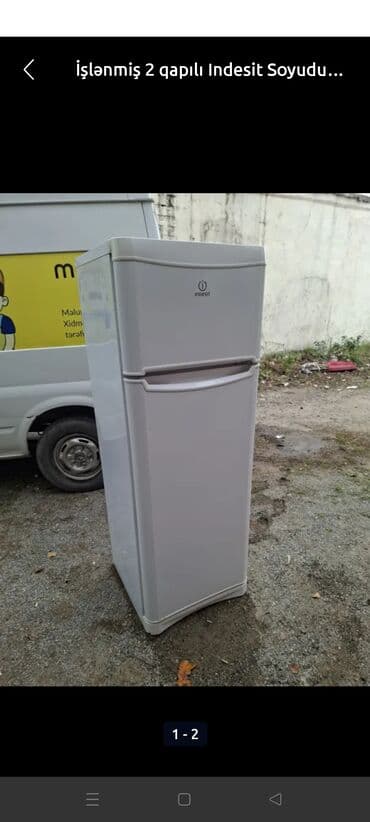 Mikrodalğalı sobalar: İşlənmiş 2 qapılı Stinol Soyuducu Satılır, rəng - Boz, Dispenserli — 3