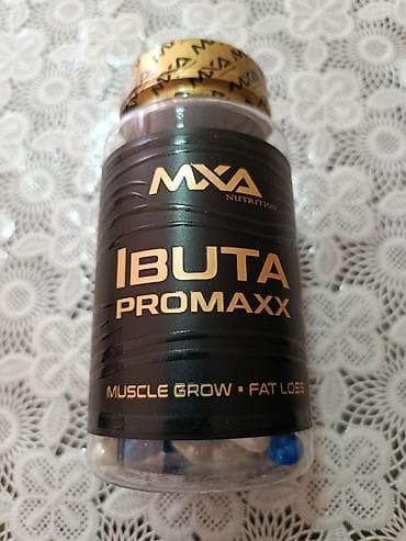 Şəxsi əşyalar: Məhsul: MXA Nutrition IBUTA PROMAXX kapsulları Xüsusiyyətlər: - — 1