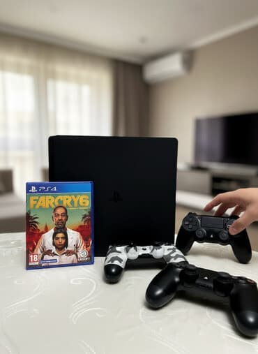 PlayStation 4 400GB Konsolun öze ideal vəziyyətdədir, proşifka — 1