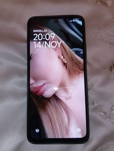 Redmi Note 12, 128 GB, rəng - Qara, Barmaq izi