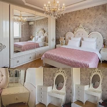 Двуспальная кровать, Б/у — 1