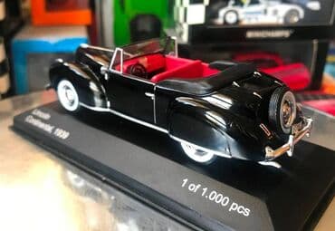 metbex tavan modelleri: Коллекционная модель Lincoln Continental black 1939 Limited Edition — 19