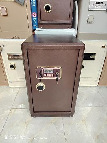 Polad seyf – elektron klaviatura və iki açarlı açılış sistemi -