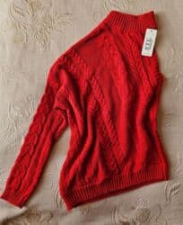 Sviter, One size, rəng - Qırmızı