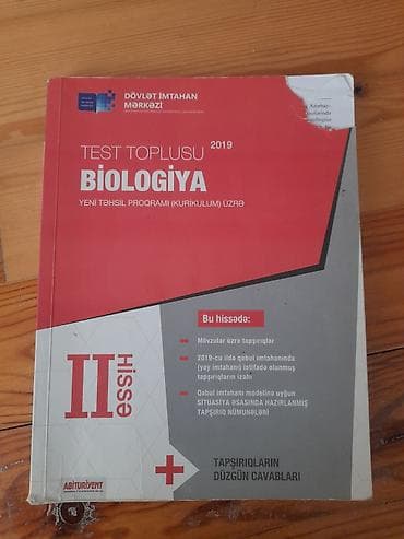 İdman və hobbi: Azərbaycan dili Testlər 6-cı sinif, DİM, 1-ci hissə, 2019 il — 9