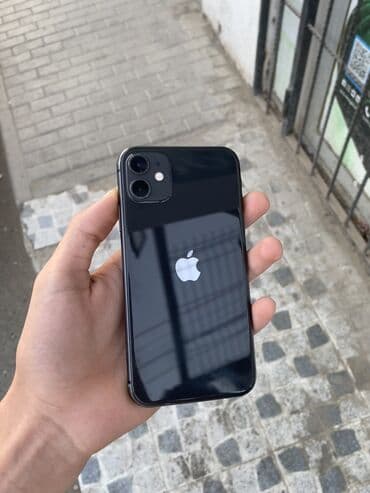 IPhone 11, 64 GB, Jet Black, Face ID, Zəmanət