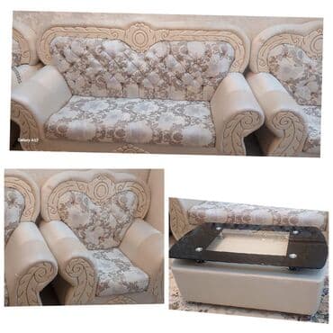 Вешалки: Qonaq otağı dəsti – klassik dizayn Tərkib: - 1 ədəd 3 nəfərlik divan — 3