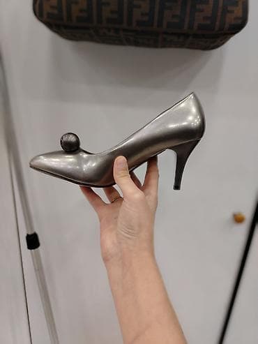 debli koftalar instagram: Qadın qönçəli tufli – metalik boz rəng - Brend: Fiko-Marko (daxili — 2