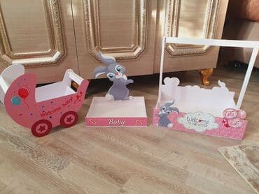 Satılır. 8 azn Uşaq xonçaları, uşaq səbətləri yenidir istifadə