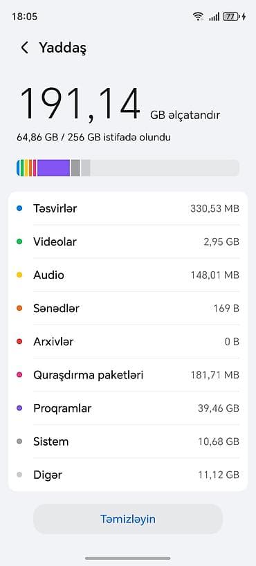 140 ekran samsung tv: Honor 256 GB, rəng - Qara, Barmaq izi — 6