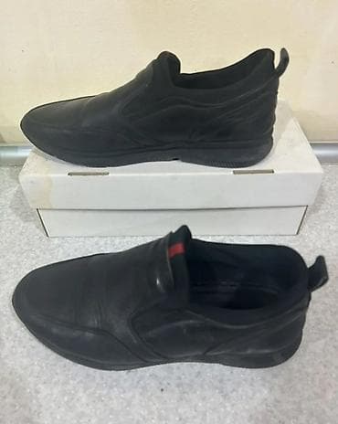 Ayaqqabılar: Kişi ayaqqabısı – slip-on model - Rəng: qara - Üst hissə: Yumşaq dəri — 2