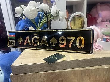 Məhsul: Fərdi dekorativ nömrə lövhələri Topdan satış var. Təsvir: -