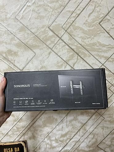 sahil tv: SONOROUS SureFix 132 – Flat Panel Slim Mount - Televizor üçün divar — 2