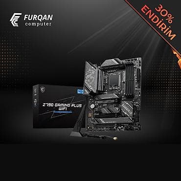 MOTHERBOARD MSI Z790 GAMING PLUS WIFI DDR5 Ana plata ölçüsü: ATX