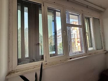 pano: PVC plastik pəncərə bloku - Material: ağ rəngli PVC profil - — 6