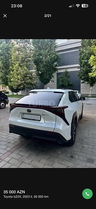avtomobil oturacaqlar: Toyota BA: 0.1 l | 2023 il Krossover — 2
