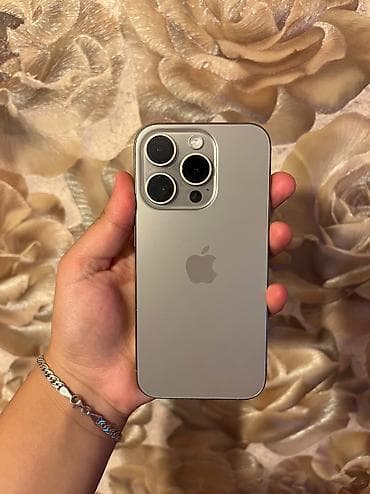 iphone 15 pro 2 el: IPhone 15 Pro, 128 GB, Natural Titanium, Simsiz şarj — 5