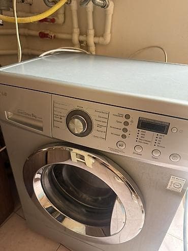 Paltaryuyan maşın LG, 6 kq, İşlənmiş, Avtomat, Qurutmasız, Kredit yoxdur, Ünvandan götürmə