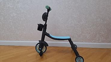 Игрушки: Uşaq üçün çevrilə bilən skuter/velosiped (3-ü 1-də) Xüsusiyyətlər: - — 2