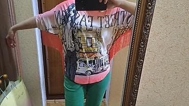 alt geyimi: Qadın bluz/kofta – “Street Fashion” printli olcu- S, M, L - Üst — 2
