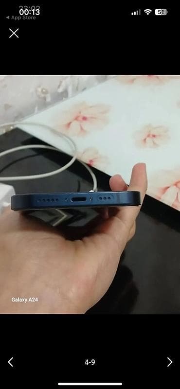 iphone 13 ağ: IPhone 13, 128 GB, Mavi, Face ID — 5