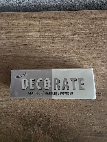 sac spreyi boya: Maffick Decorate Hairline Powder – Natural - Saç konturu üçün toz — 1