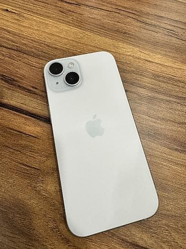 IPhone 15, 128 GB, Mavi, Zəmanət, Simsiz şarj, Face ID
