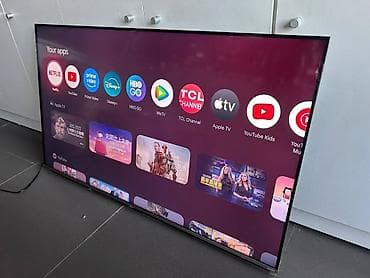 ses ucaldan: Televizor TCL QLED 50" 4K (3840x2160) — 1