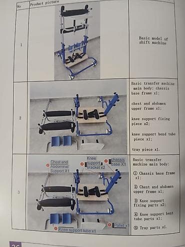 Digər tibbi məhsullar: Eliller üçün dayanacaq tekerli təzədi karopkada istenilen yere — 5