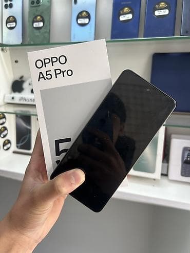 telfon samsuq: Oppo A5 Pro, 256 GB, rəng - Qara — 2