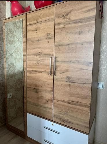 Uşaq/yeniyetmə otağı üçün mebel dəsti Usaq carpayisi + Temiz ortapedik — 1
