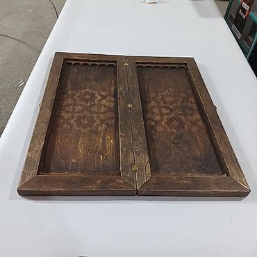 idman dəstləri: Taxta şahmat/nərd dəsti – qatlanan, ikitərəfli El iwidi maraq ucun — 2