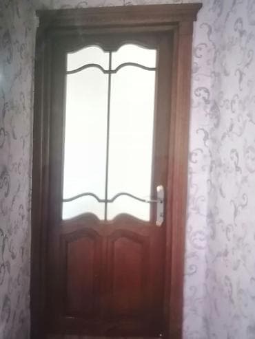 avropa qapilari kataloqu: Taxta otaq qapısı - Material: massiv taxta (təbii ağac), qəhvəyi — 1