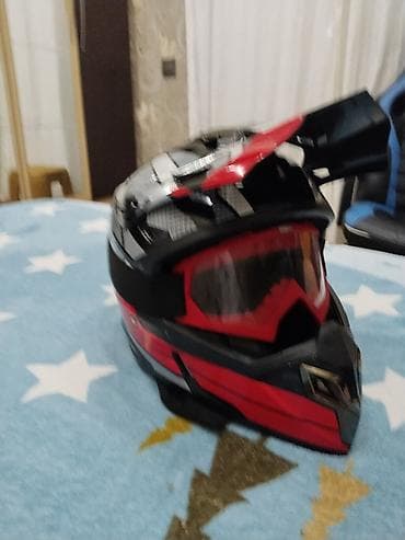 ucuz kask: 🏍️Motosiklet və motokros üçün kaska. Tam ideal vəziyyətdədir,demək — 3