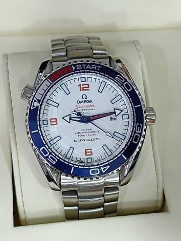 Сумки: Новый, Наручные часы, Omega, цвет - Черный — 3