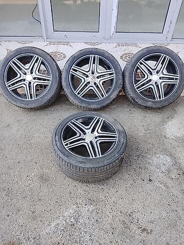 avtomobil üçün tent: 4ədəd amg 17lik disktəkər çatsız sıvarkasz təkərlər 80faizdən çox — 2