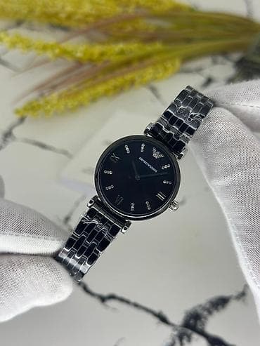 Yeni, Qol saatı, Emporio Armani, rəng - Qara — 6