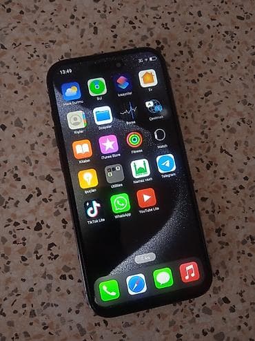 ucuz telefonlar iphone: IPhone 15 Pro, 512 GB, Mavi, Face ID — 2