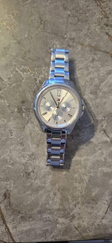 Eynəklər: Qol saatı, Tommy Hilfiger, rəng - Gümüşü — 2