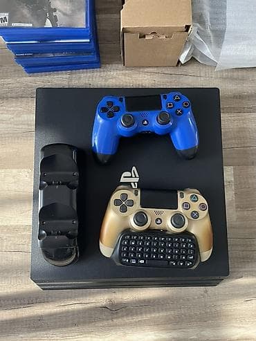 PlayStation 4 Pro oyun konsolu dəsti Komplekt: - PS4 Pro (1TB, 4K — 4