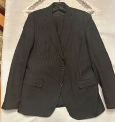 kisi pencekleri: Boz kostyum-50m Ölçüsü—52 Kişi üçlük kostyum – klassik boz rəng — 8