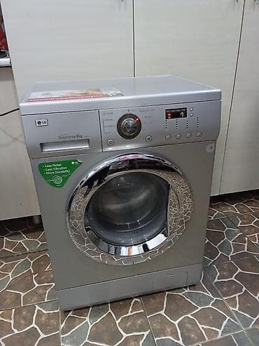 termal pasta: Paltaryuyan maşın LG, 6 kq, İşlənmiş, Avtomat, Qurutma var, Kredit yoxdur, Pulsuz çatdırılma — 2