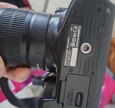 hdmi av: Canon EOS 1100 seriyalı DSLR fotoaparat + dəyişən obyektiv — 6