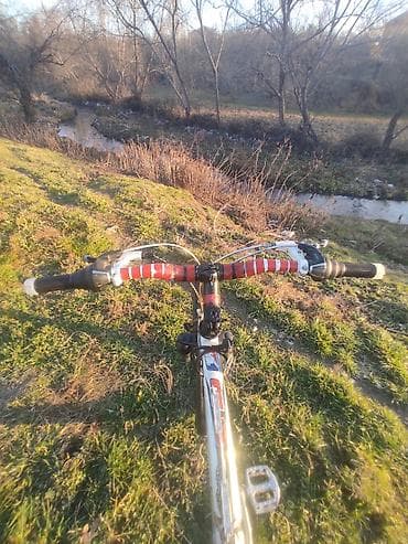 Elektrik nəqliyyatı: MTB velosiped - 26" təkərlər, möhkəm alüminium hissələr - Ön — 3