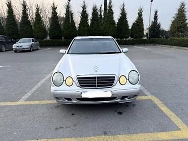 turbo az 2106: Mercedes-Benz E-Class (W210) sedan - Kuzov: sedan, gümüşü rəng - — 1